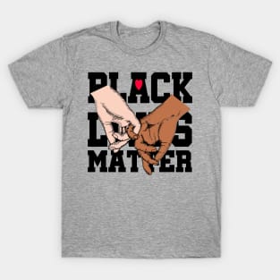 Black lives matter..black white unity T-Shirt